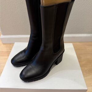 Vince Black Ankle Boots